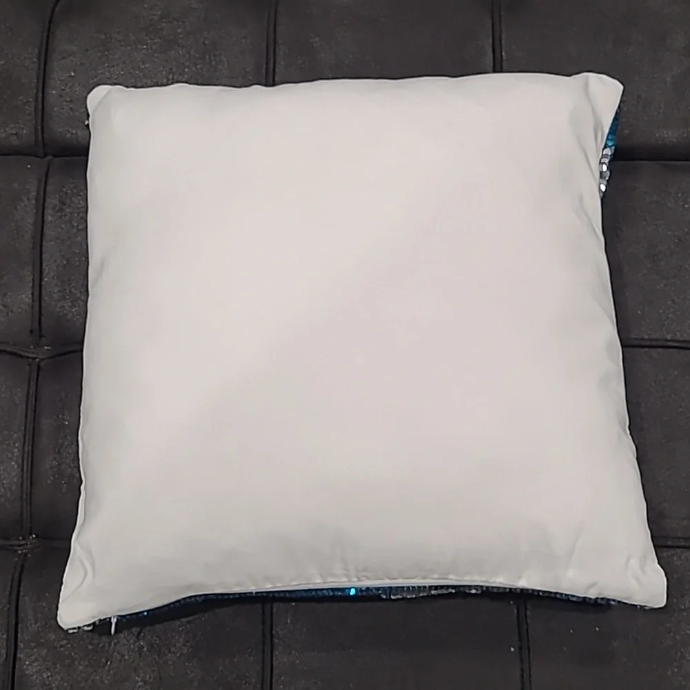 Mermaid Reversible Sequin Pillow NWT